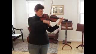 Andrew FeinDAlbert CONCERTO Violin Played by Amy Tobin [upl. by Elijah267]