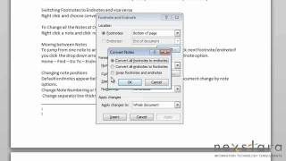 Microsoft Word 2010  User Guide  Lesson TwentyTwo  Footnotes and Endnotes [upl. by Ahsiuqel]