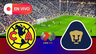 EN VIVO  AMERICA VS PUMAS UNAM  Mexican Liga BBVA MX 2024  FULL MATCH  PES 21 Simulation [upl. by Annairb]