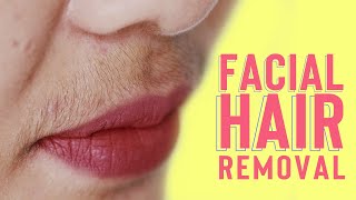 How To Remove Facial Hair INSTANTLY At Home [upl. by Arman]