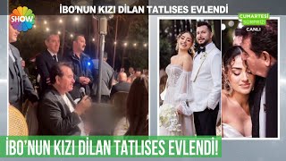 İbrahim Tatlısesin kızı Dilan Tatlıses evlendi [upl. by Rawdon]