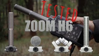 H6 Microphone Capsule Shootout and InDepth Review [upl. by Tindall]