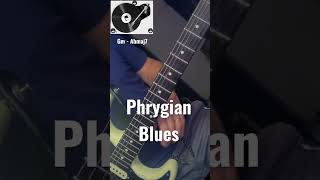 Phrygian Blues guitar solo 🎸 [upl. by Lala]