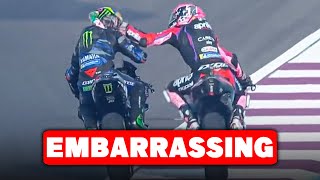 Espargaro vs Morbidelli The Slap amp The Feud [upl. by Addi]