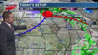 First Alert Forecast Tuesday Morning November 19th [upl. by Yanehc]