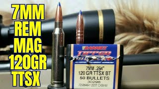 7mm Remington Magnum Barnes 120gr TTSX [upl. by Bayer]