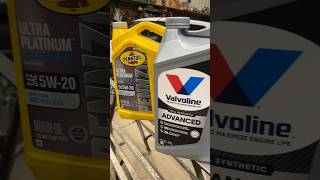 Pennzoil Ultra Platnium or Valvoline Advanced Let’s Find Out [upl. by Ahsikyt]