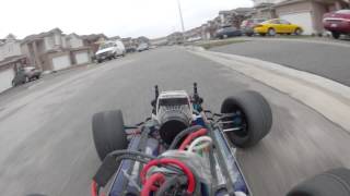 Traxxas EMaxx Brushless 60 mph  GoPro HD POV part 2 [upl. by Jews423]