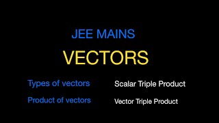 VECTORS Quick Revision [upl. by Gnauq]