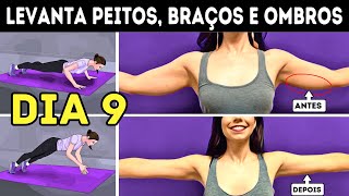 5 Exercícios FÁCEIS Para Levantar Braços Peitos e Ombros em 10 min [upl. by Norine]