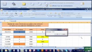 30  Protéger une feuille un classeur sur Excel [upl. by Kcirdnekel]