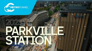 Parkville Station in 2023 [upl. by Dirraj824]