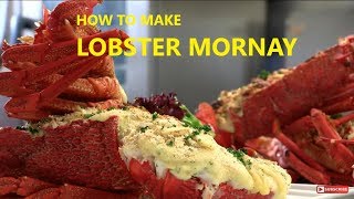 How to cook lobster Mornay  Cooking and Fishing  Paul Breheny [upl. by Amej]