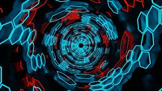 VJ LOOP NEON Colorful Tunnel Compilation Abstract Background Video Lines Pattern 4k Screensaver [upl. by Nirrac]