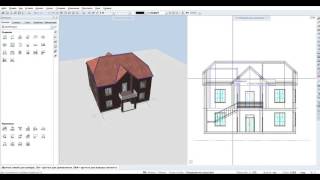 Видео урок по программе Allplan 2015 6 Разрезы и фасады [upl. by Reppiks142]
