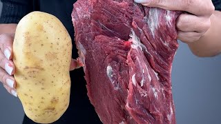 Rolos de batata e carne uma receita que vai surpreender a todos [upl. by Yarahs]