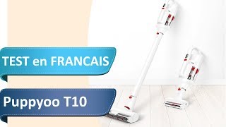 Puppyoo T10  Test du balai aspirateur spécialisé dans les poils danimaux [upl. by Llerrat]