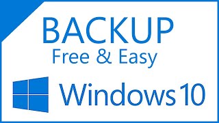 Windows 10 Backup Free Fast amp Easy with built in Windows 10 Backup [upl. by Byrom682]