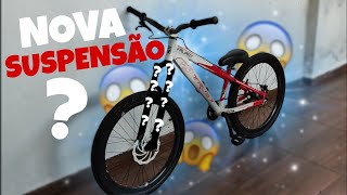 COLOQUEI UMA SUSPENSÃO ABSOLUTE NERO NA MINHA BIKE 😜😱😱 [upl. by Ahsrop242]