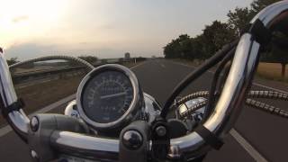 Yamaha Virago XV535 sporty ride [upl. by Anchie437]