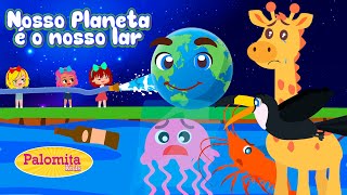 NOSSO PLANETA NÃO PODE ACABAR PALOMITA KIDS [upl. by Vasileior331]