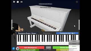 Glade  Roblox Piano  Omori [upl. by Eiltan]