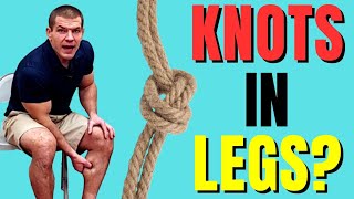 5 Ways To Release Muscle Knots In Legs plus what NOT to do [upl. by Ahsap201]