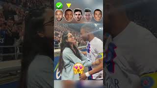 Neymar VS Ronaldo VS Messi VS Mbappe VS Lewandowski  Meeting fans 😍 [upl. by Roderic]