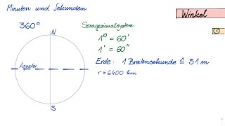 Stunden bzw Grad Minuten und Sekunden umrechnen [upl. by Aicener]