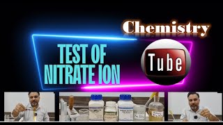 Brown Ring Test of nitrate ion [upl. by Telfore]