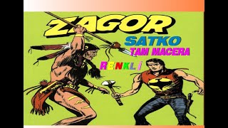 ZAGOR SATKO RENKLİ TAM MACERA [upl. by Aihsotan286]