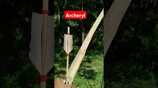 Bamboo archery practice shorts diy bamboo [upl. by Leno995]