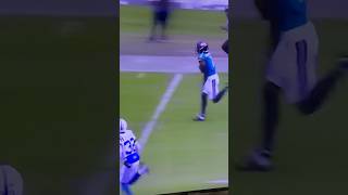 TREVOR LAWRENCE THROWS 85 YD TD BOMB TO BRIAN THOMAS JR JACKSONVILLE JAGUARS VS INDIANAPOLIS COLTS [upl. by Enyar]