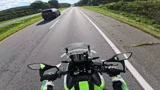 Honda nc750x DCT Ride 59  Road Trip Amherst To Chatham  insta360acepro djimic2 [upl. by Atinev710]