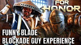 Funny Blade Blockade Guy Experience Aramusha For Honor [upl. by Enitsenrae333]