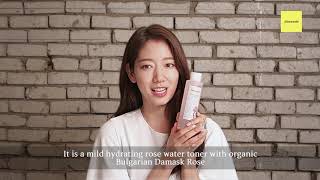 Mamonde  Celebrating Mamonde Rose Water Toner Award with Park Shin Hye [upl. by Ayat]