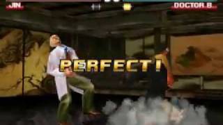 Tekken 3  Dr Boskonovitch  Arcade  Perfect [upl. by Allerym]