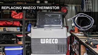 How to Replace thermistor in a portable fridge WAECO CF50 [upl. by Rhetta]