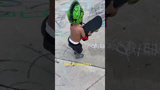 Toddler ￼Skateboarding at Scalzi park skateboarding love park wow cutebaby cute ￼ [upl. by Colver]