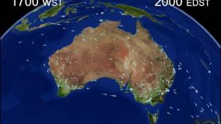 24 hours in Australias airspace [upl. by Ardnu746]