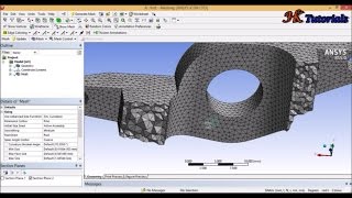 4 Ansys tetrahedron meshing method [upl. by Cirde262]