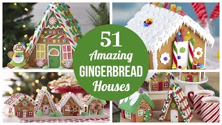 50 Amazing Gingerbread Houses [upl. by Kos]