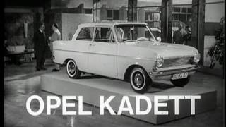 Historische Autowerbung Opel Kadett [upl. by Kafka]