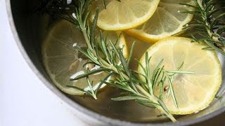 ★Make Your Home Smell Fresh With LemonRosemary Simmer Pot [upl. by Ottilie]