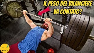 IL PESO Del BILANCIERE Va CONTATO   PILLOLE DI FITNESS 20 [upl. by Joyann]