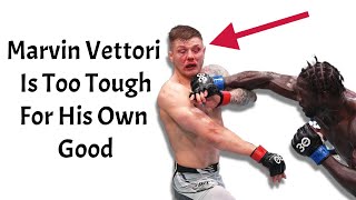 I Dont Know How Marvin Vettori Survived The Beatdown Jared Cannonier Gave Him [upl. by Theressa]