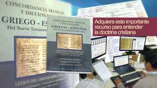 CONCORDANCIA Y DICCIONARIO GRIEGO ESPAÑOL DEL NUEVO TESTAMENTO [upl. by Otilopih]