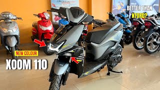 New Launch 2024 Hero Xoom Xtec 110🔥 Details Review  On Road price Mileage features [upl. by Nidla]