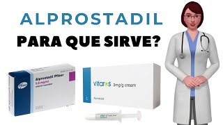 ALPROSTADIL que es y para que sirve alprostadil como usar alprostadil crema injection [upl. by Ramso230]