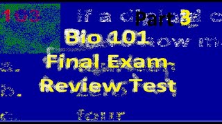 Biology Final Exam Review  Biology 101 Final Exam Review  Biology Midterm Review  Biology Major 3 [upl. by Lona]